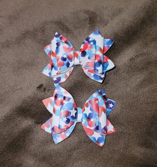 Red, White & Blue Stars Lou Lou Set