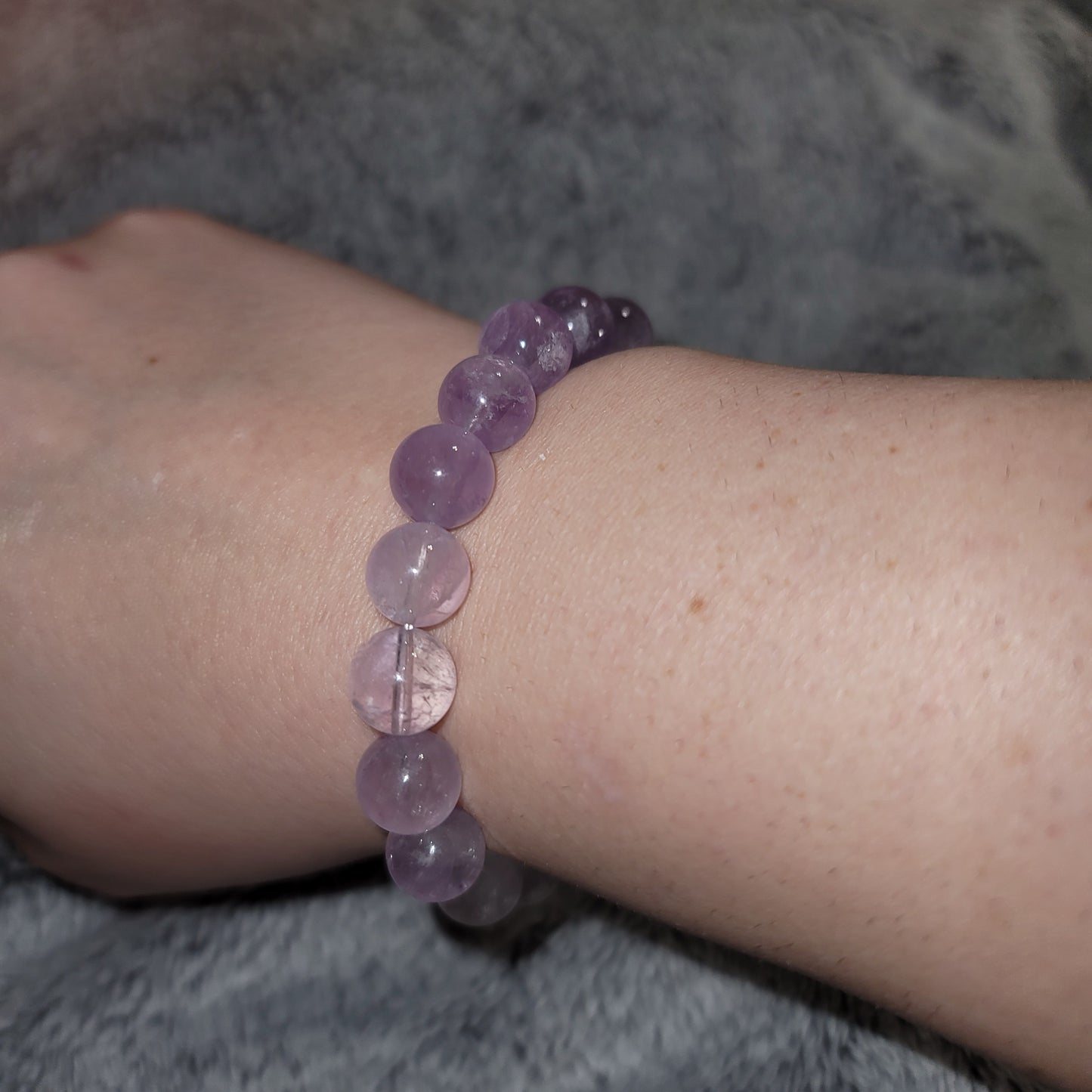 Lavender Amethyst Bracelet