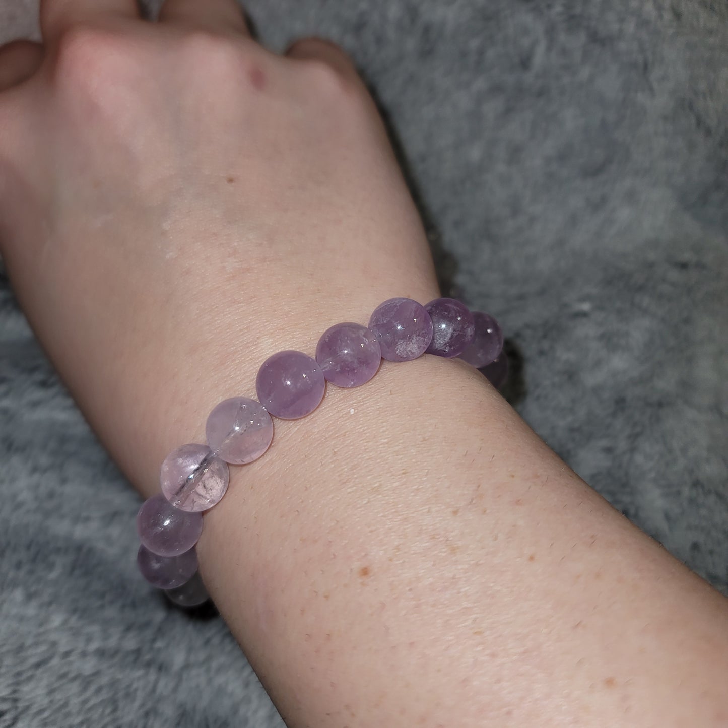 Lavender Amethyst Bracelet