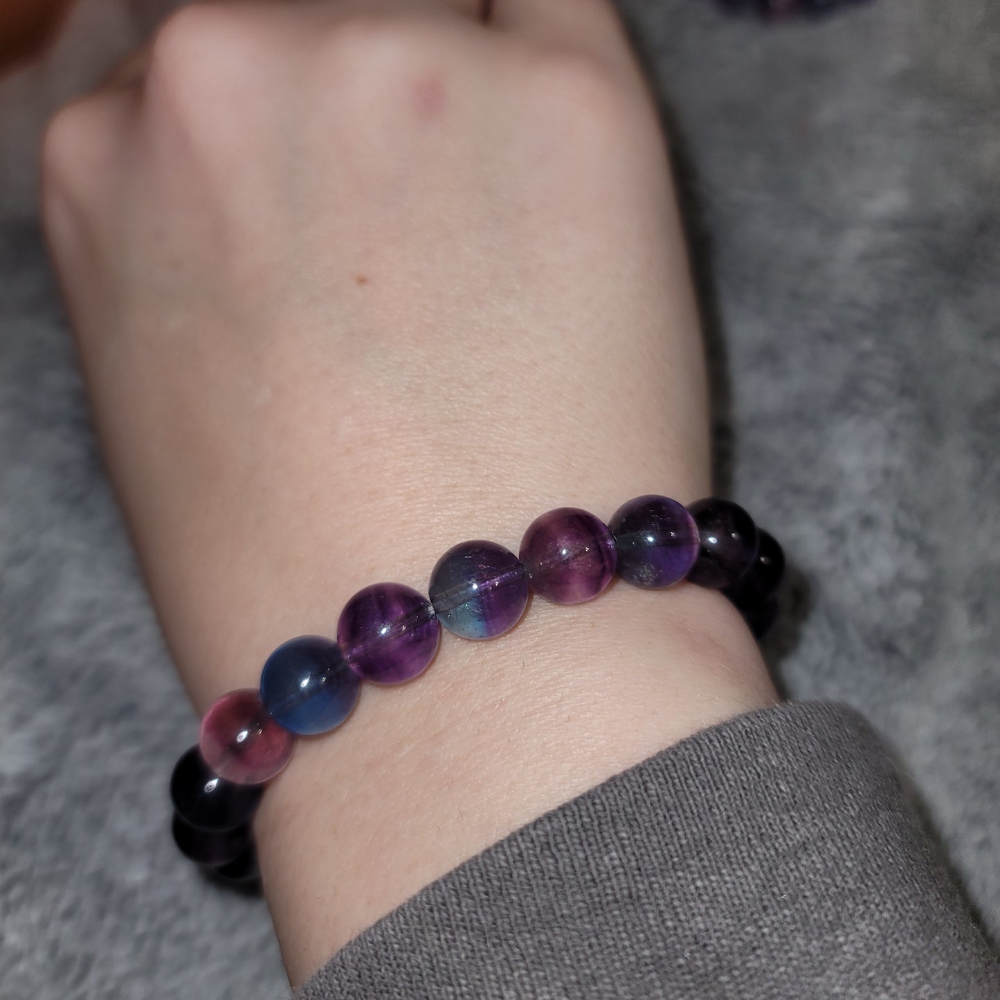 Rainbow Flourite Bracelet