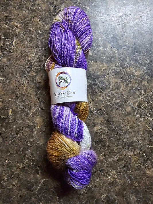 Tippy Tree Yarn- Sparkle Sock