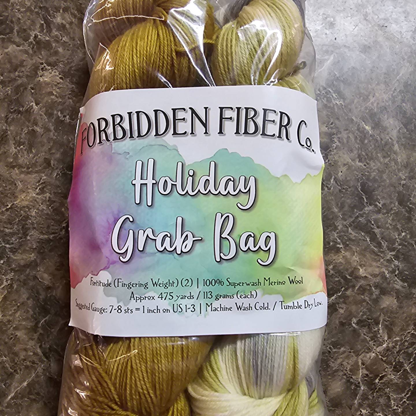 Forbidden Fiber Co Holiday Grab Bag