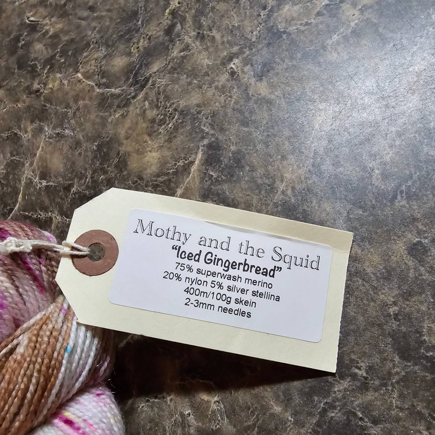 Mothy and the Squid Sock Yarn