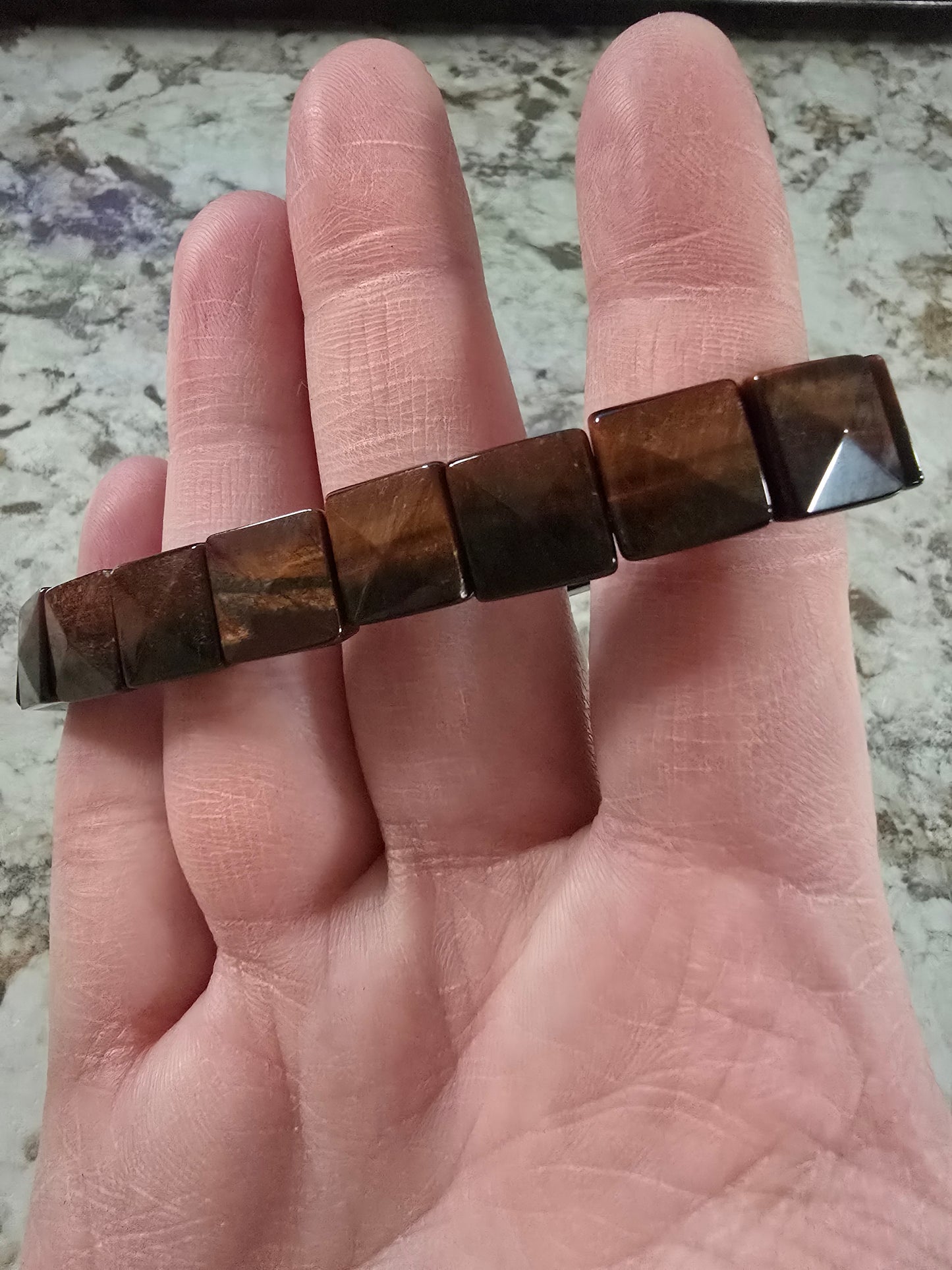 Red Tiger's Eye Bracelet