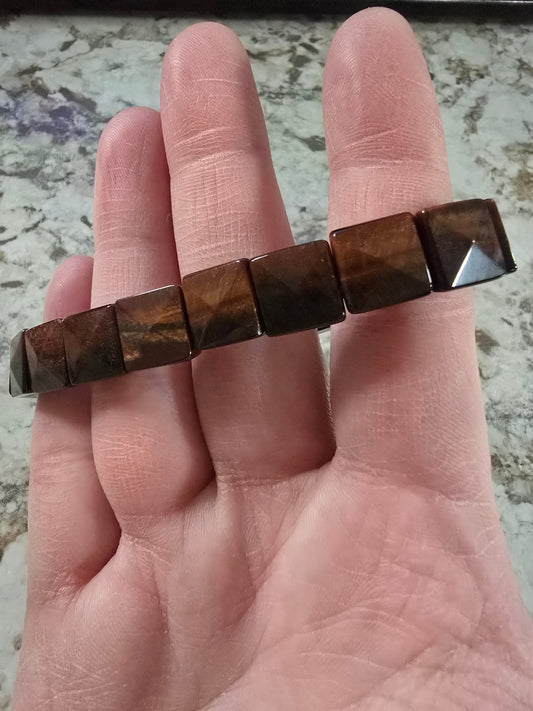 Red Tiger's Eye Bracelet