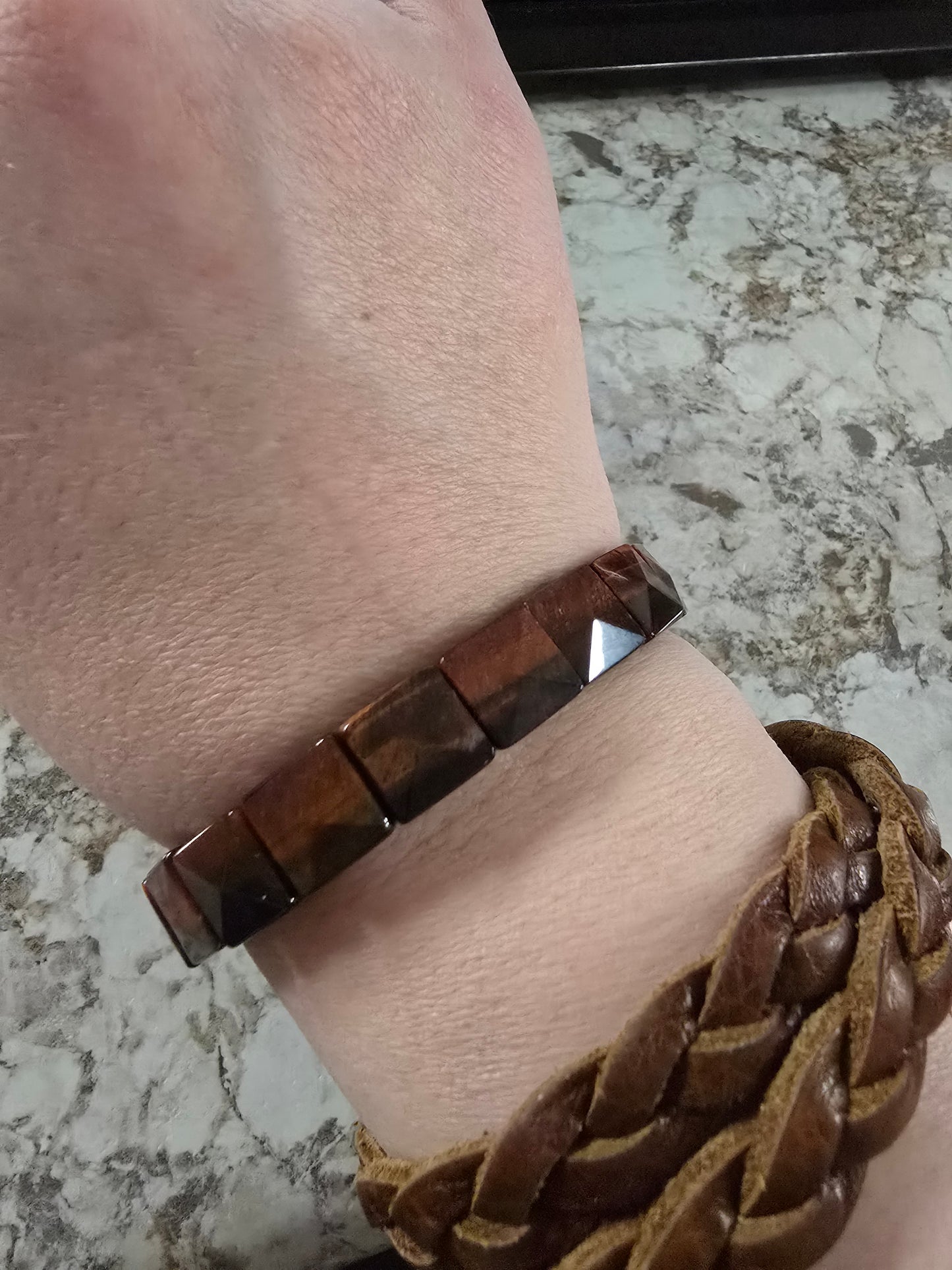 Red Tiger's Eye Bracelet