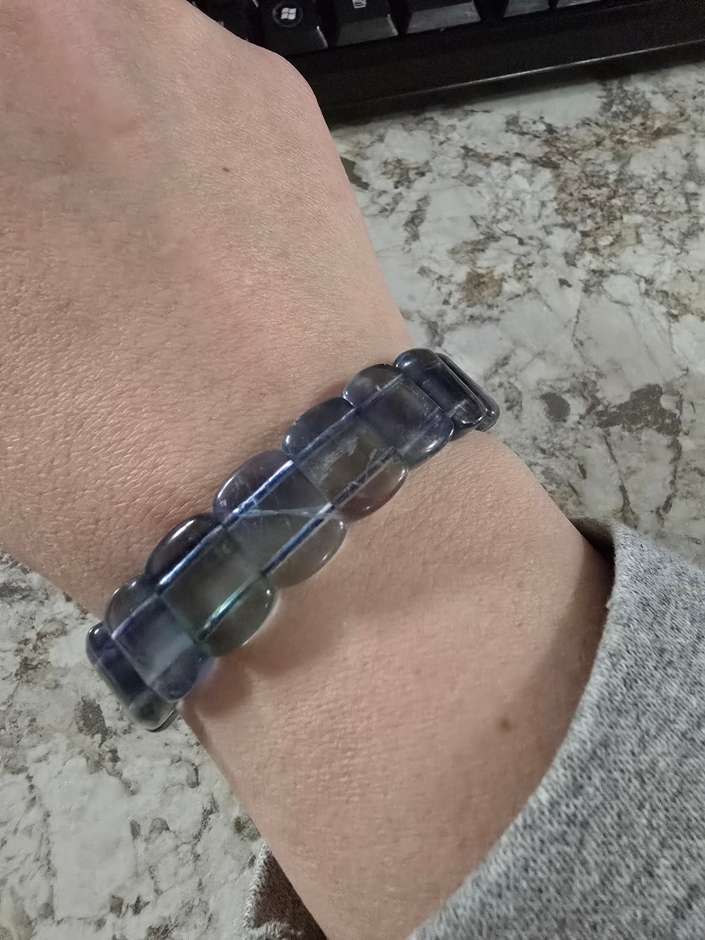 Blue Fluorite Bracelet