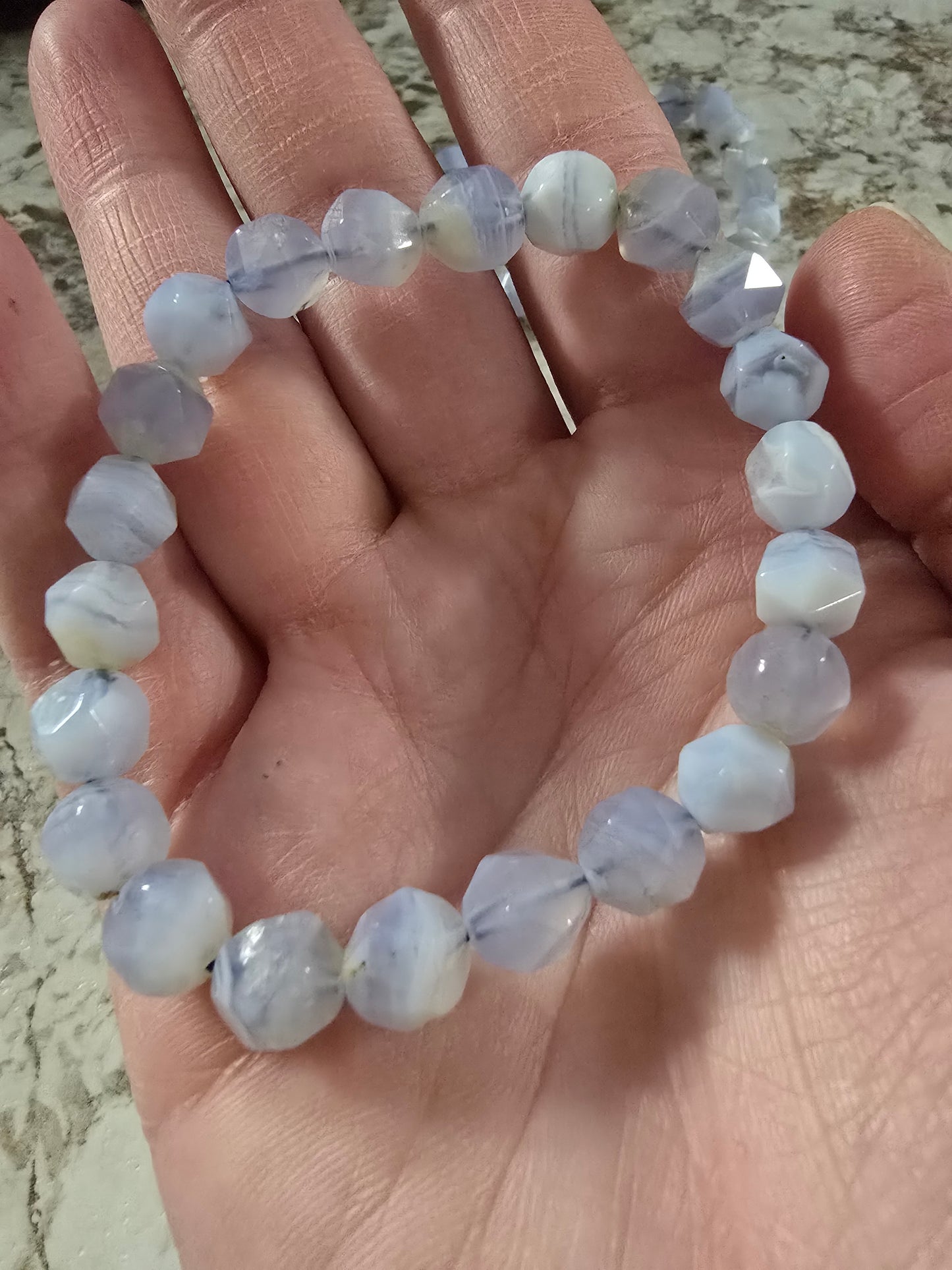 Blue Lace Agate Bracelet