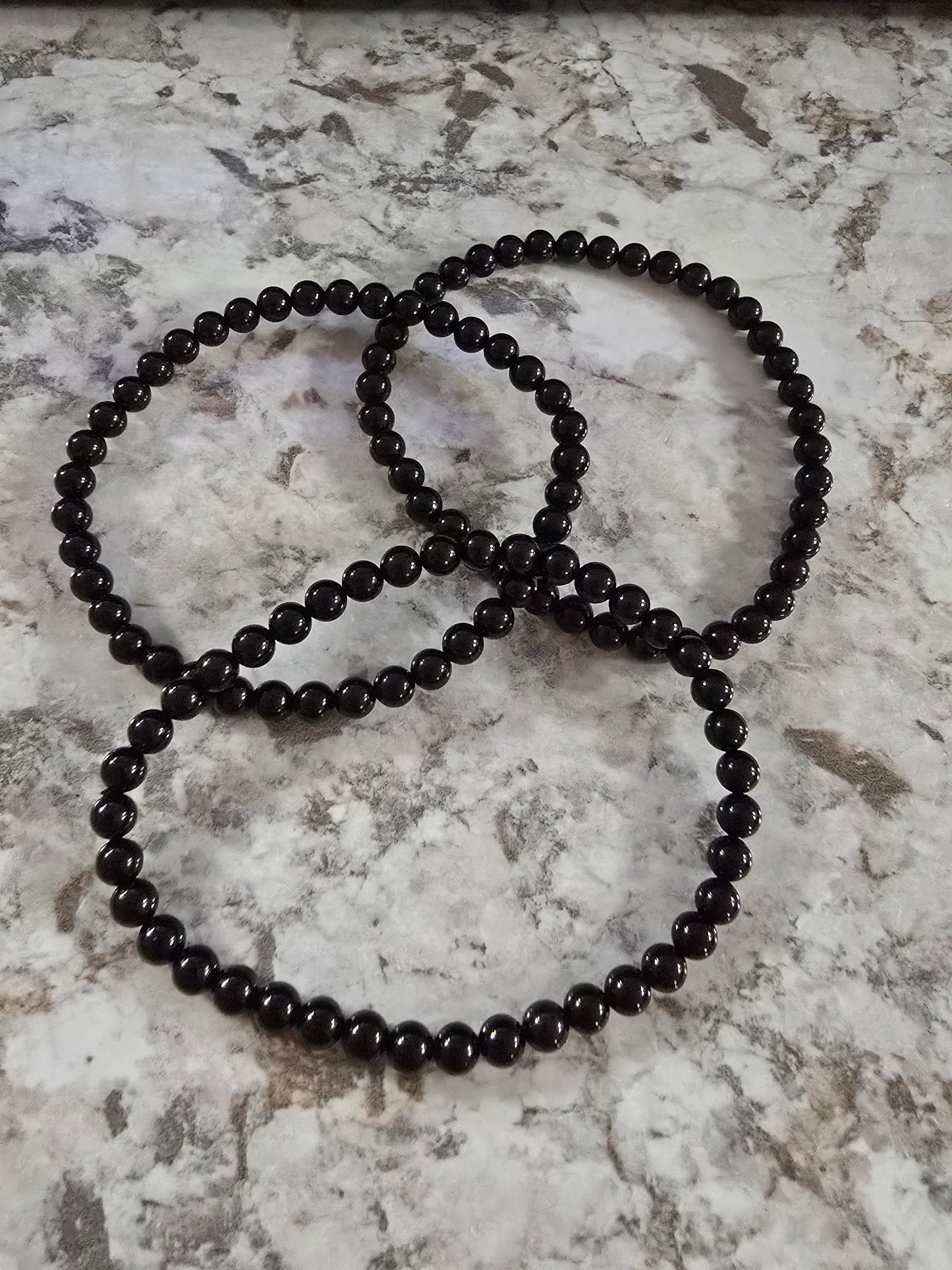Obsidian Bracelet 4mm