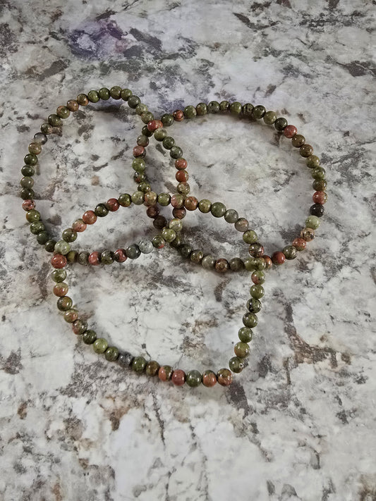Unakite Bracelet