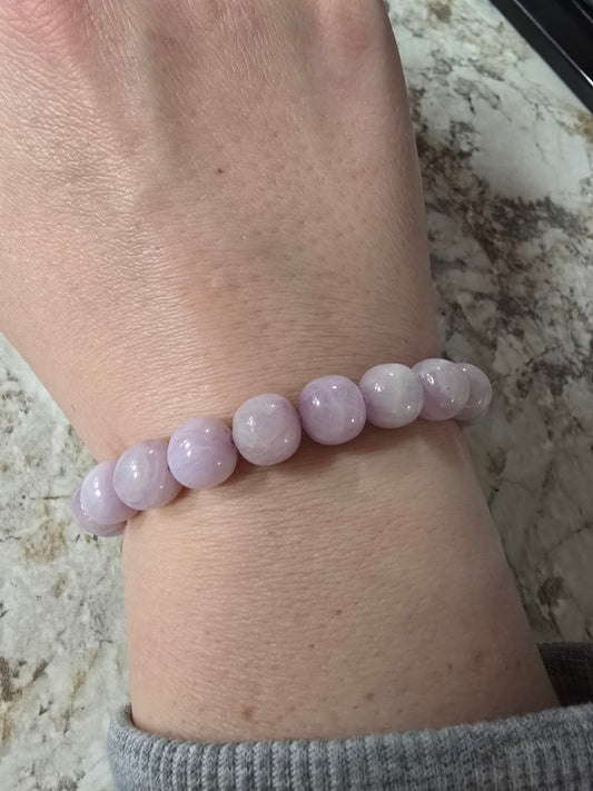 Kunzite Bracelet 9.5mm
