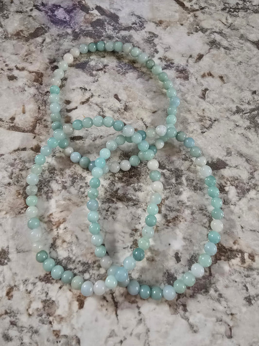 Amazonite Bracelet 4mm