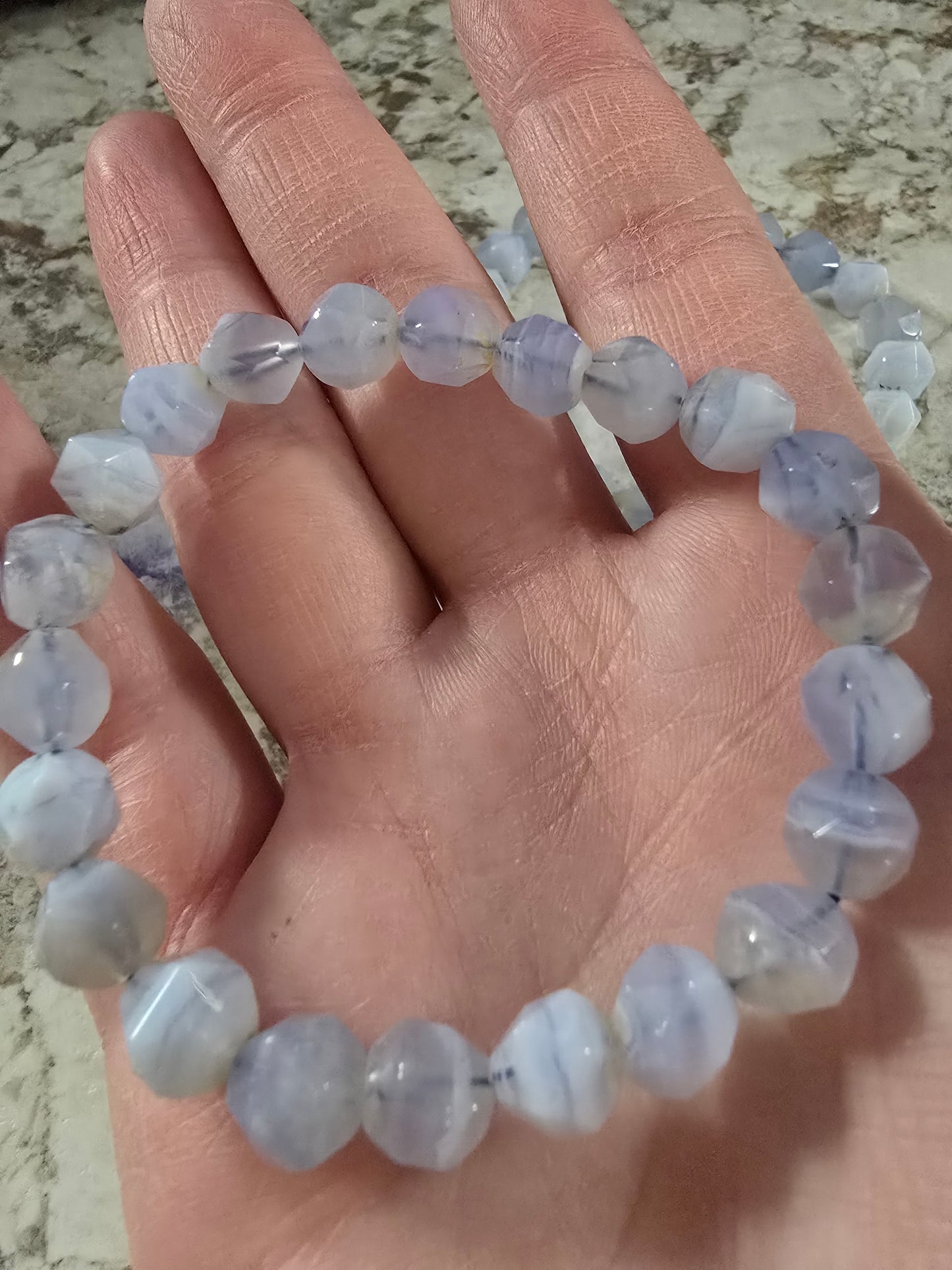Blue Lace Agate Bracelet