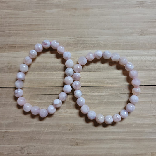 Flower Agate Bracelet