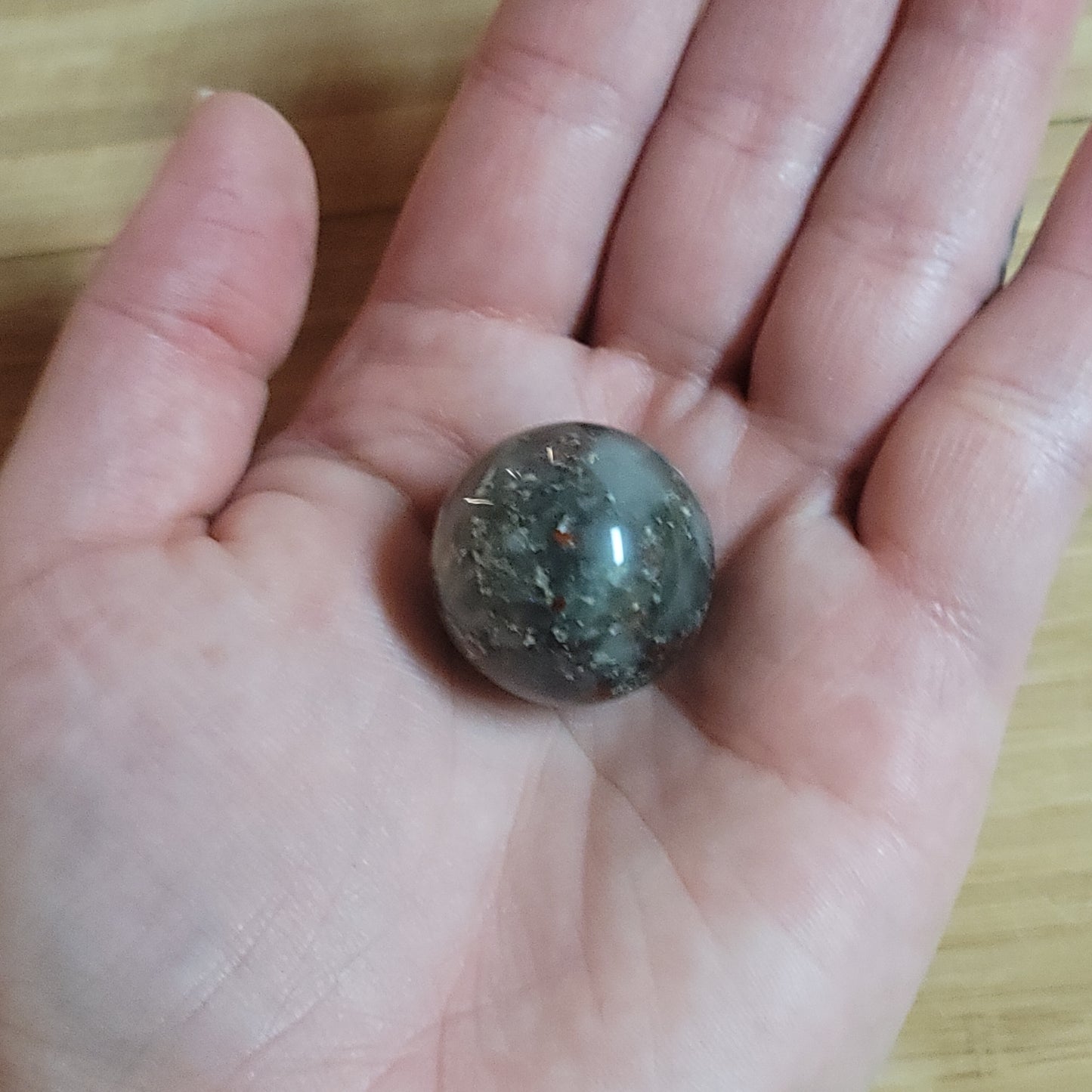 Bloodstone sphere