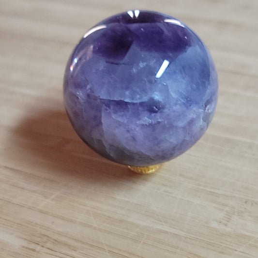 Purple Fluorite Sphere
