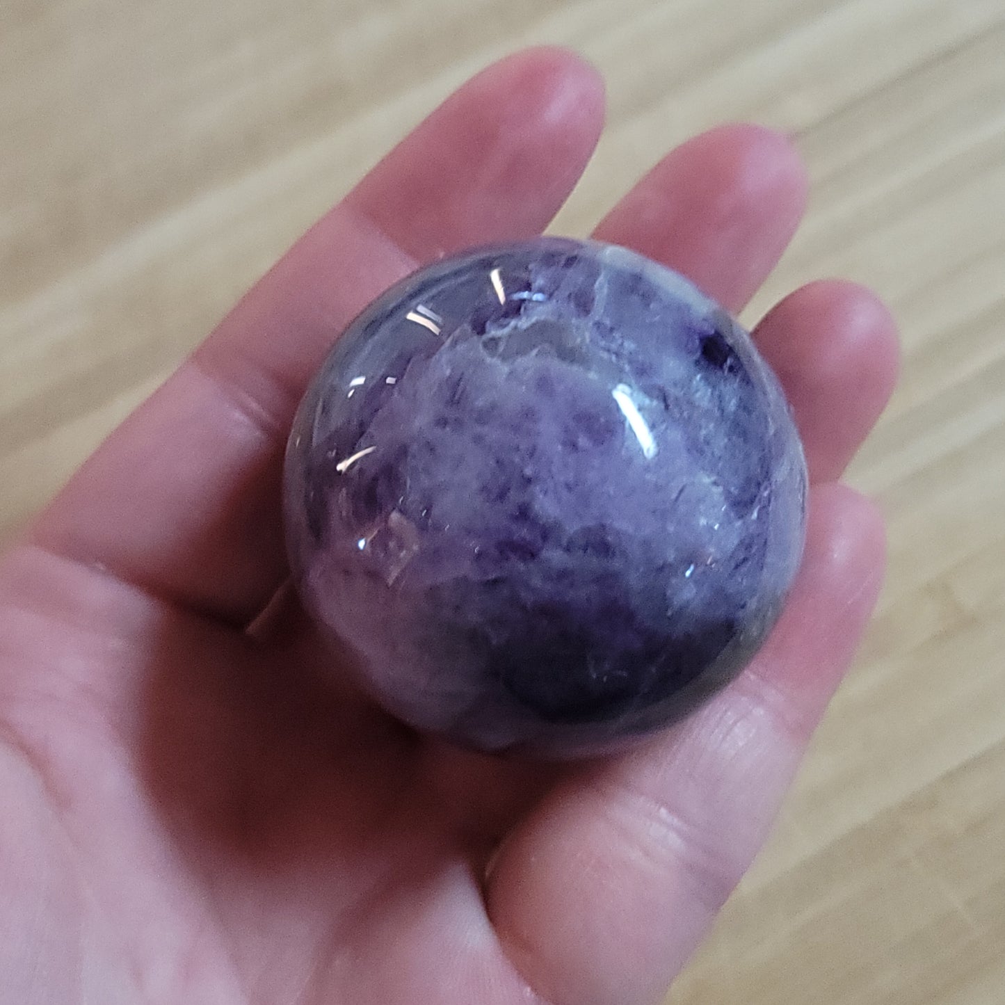 Purple Fluorite Sphere