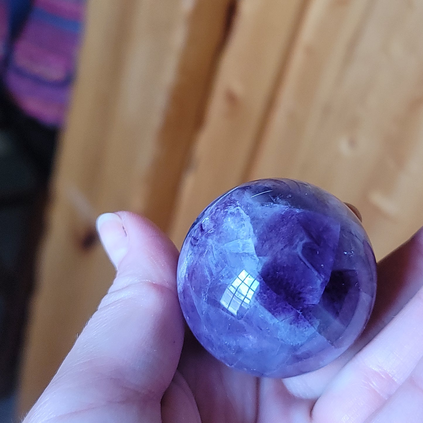 Purple Fluorite Sphere