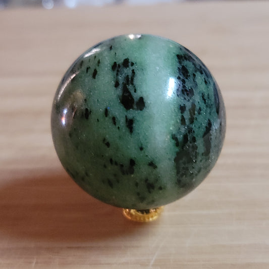 Ruby in Zoisite Sphere