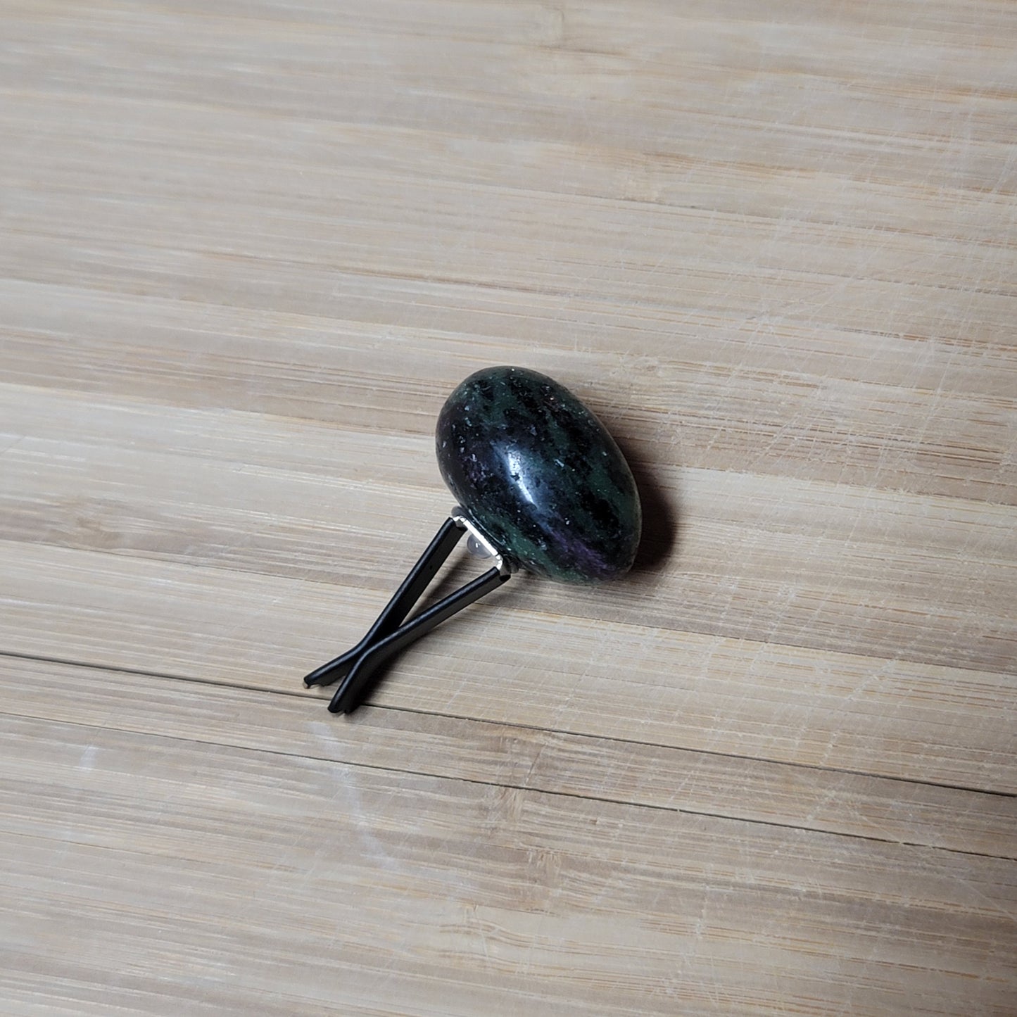 Ruby & Zoisite Car Clip