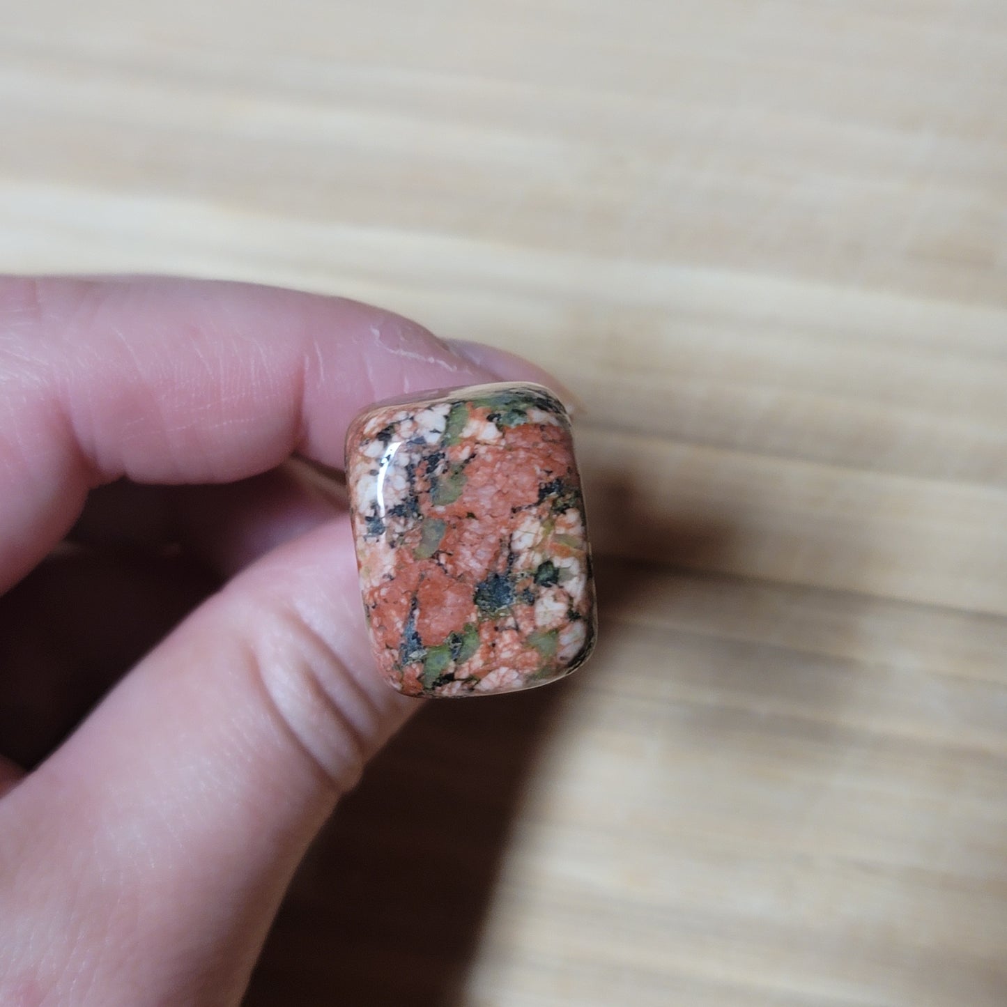 Unakite Car Clip