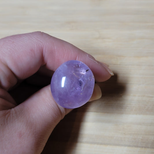 Polished Amethyst Car Clip