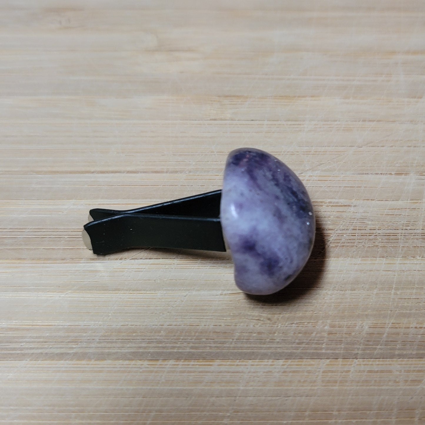 Lepidolite Car Clip