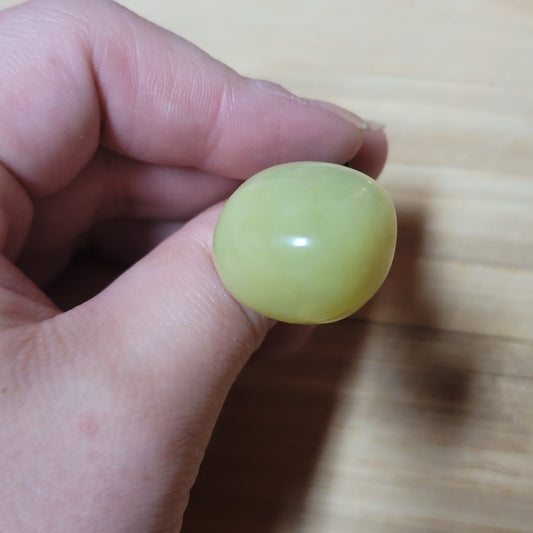 Yellow Jade Car Clip