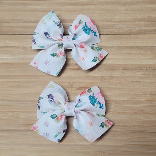 Candance Multicolor Floral Bows