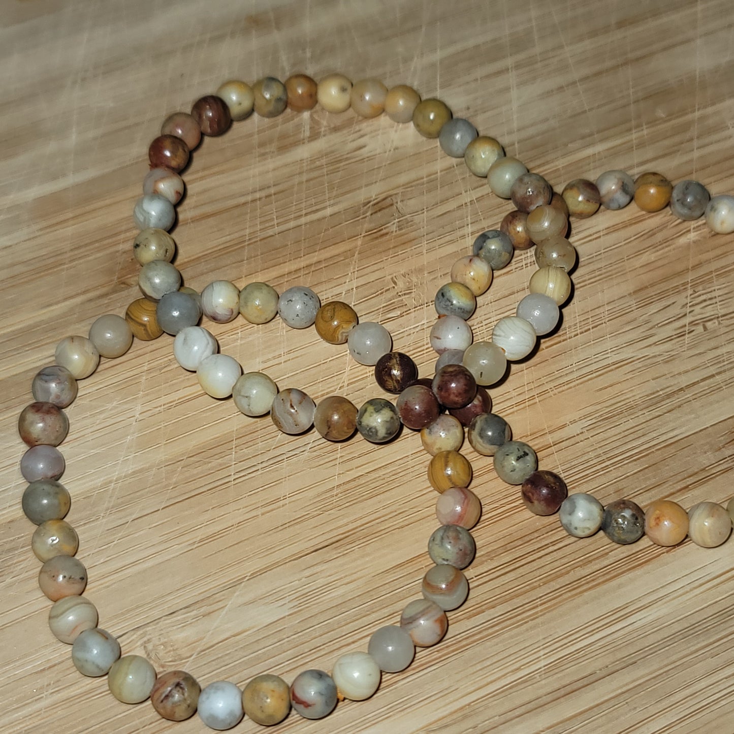 Crazy Lace Agate Bracelet