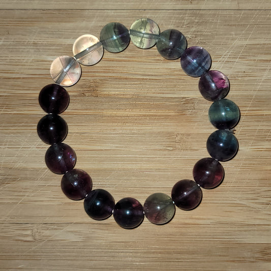 Chunky Flourite Bracelet