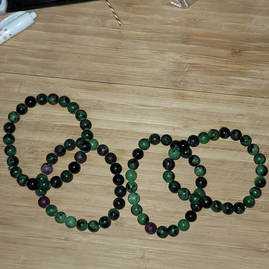 Ruby and Zoisite Bracelet