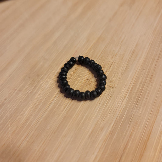 Phillipine Decorative Wood Bead Ring
