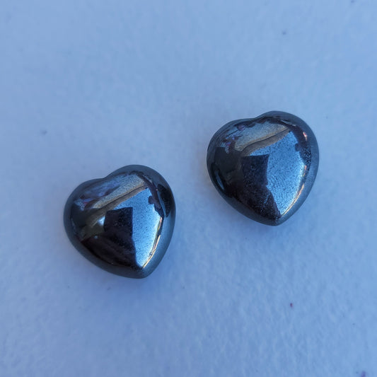 Hematite Mini Heart