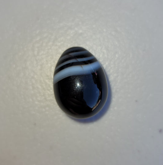 Black Sardonyx Mini Egg