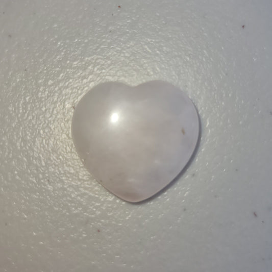 Rose Quartz Mini Heart