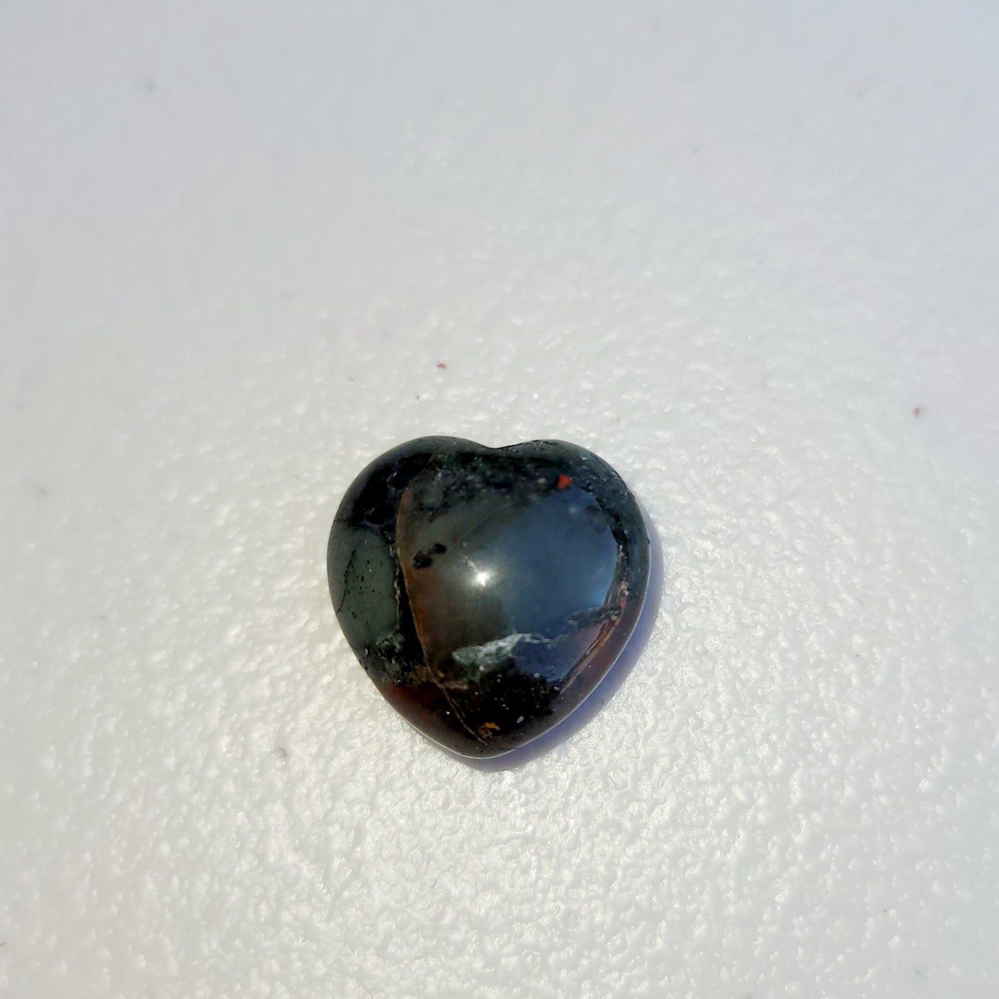 Bloodstone Mini Heart