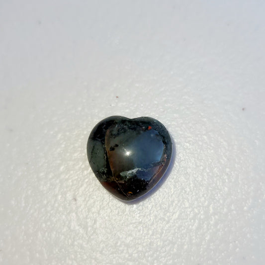 Bloodstone Mini Heart