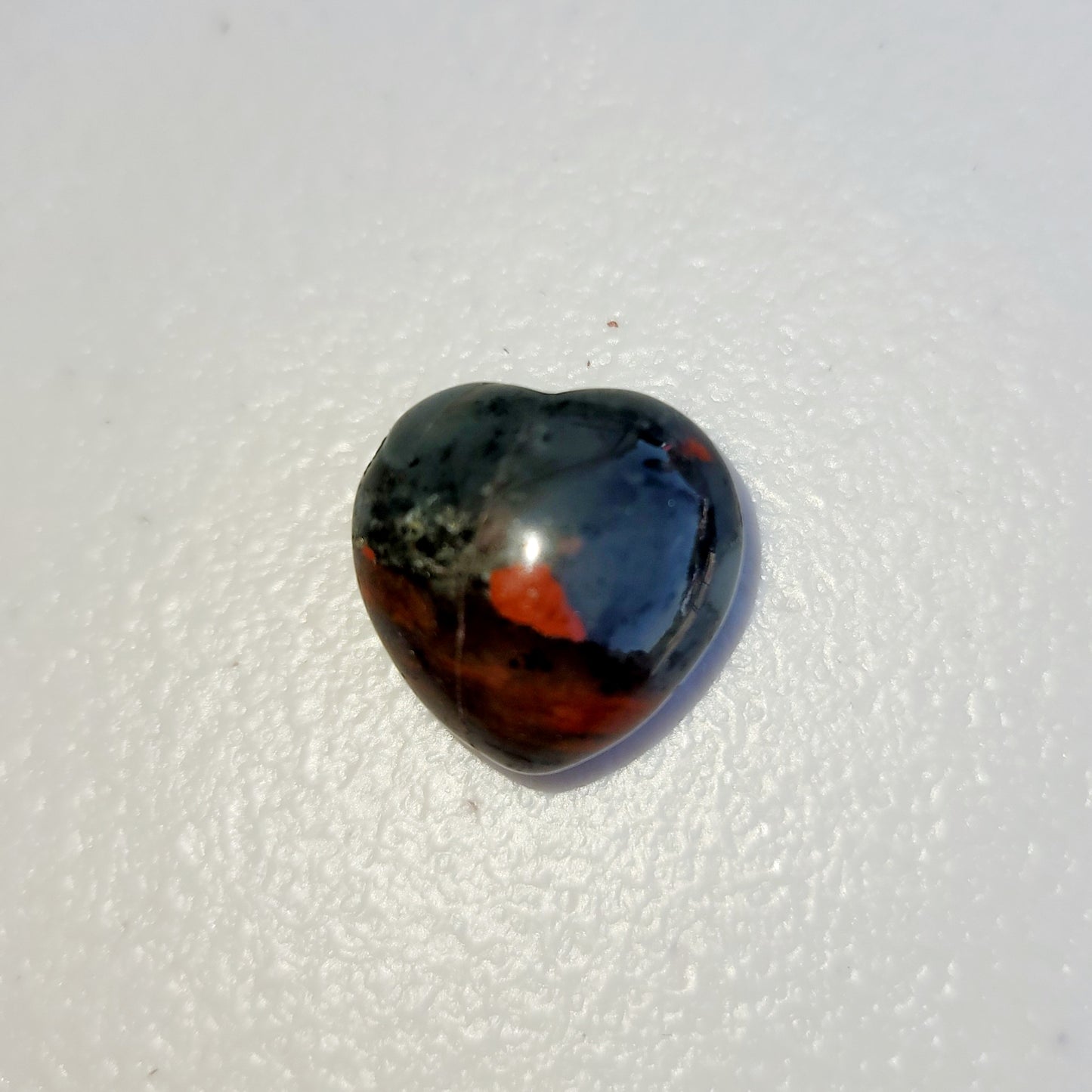 Bloodstone Mini Heart