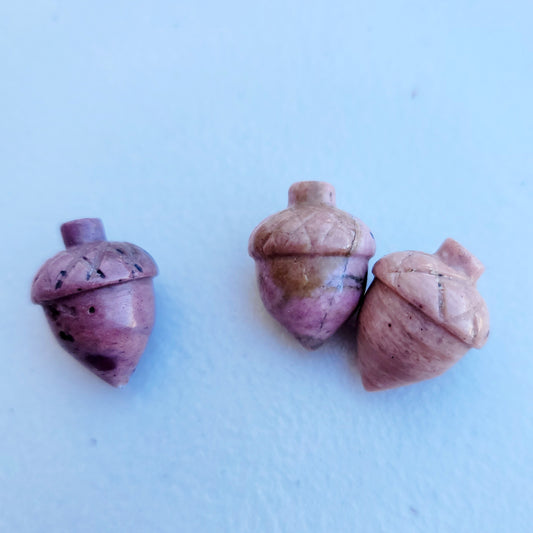 Rhodonite Mini Acorn