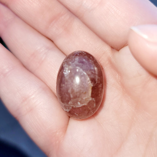 Strawberry Quartz Mini Egg