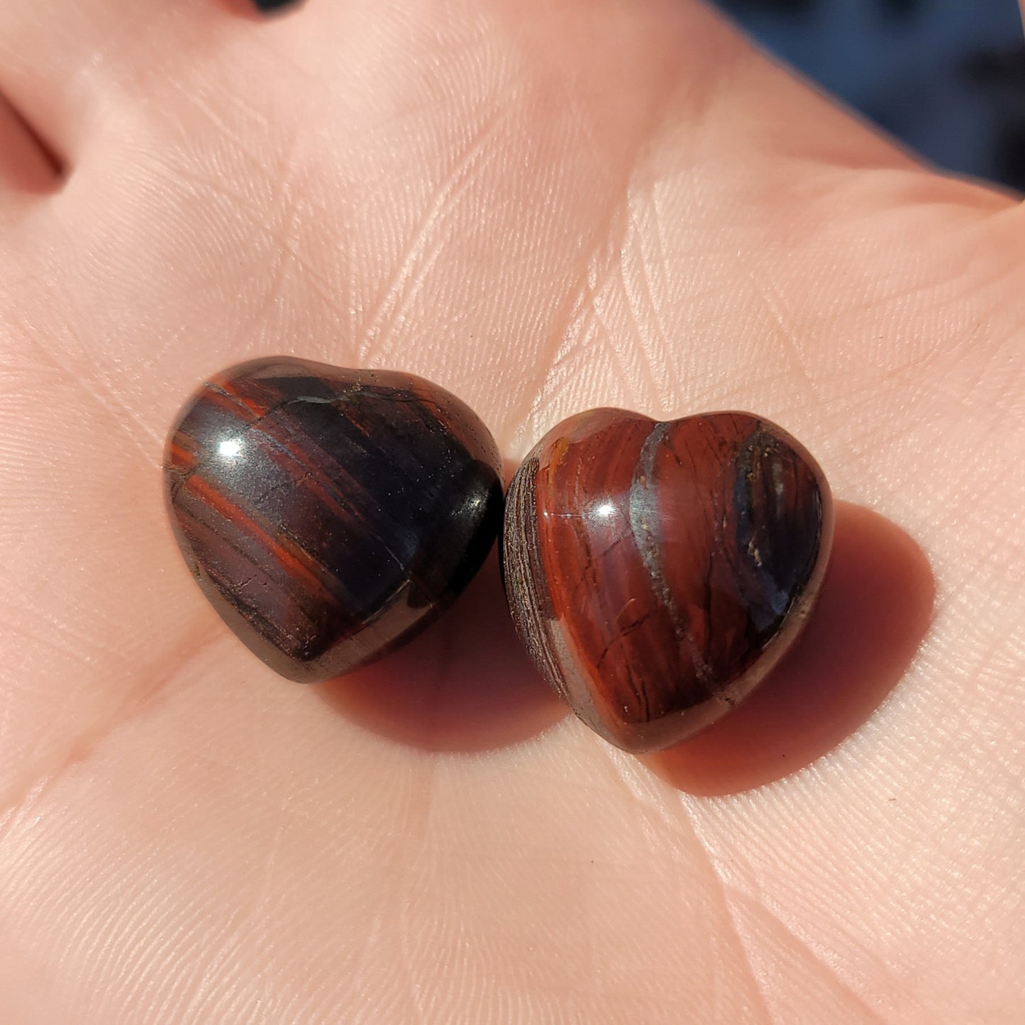 Bloodstone Mini Heart