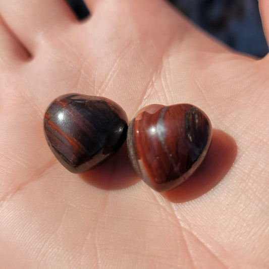 Bloodstone Mini Heart