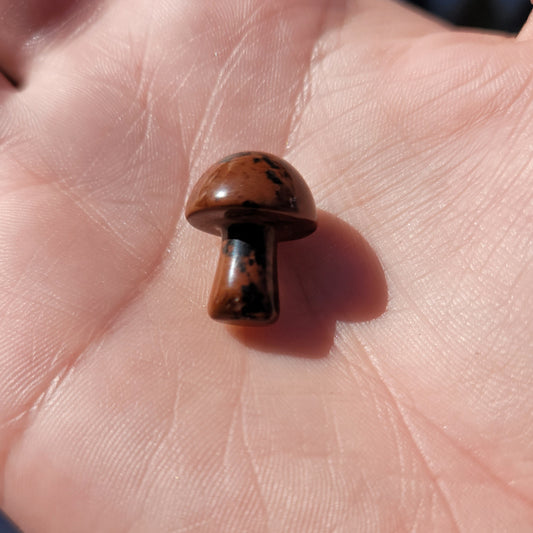 Mahogany Jasper Mini Mushroom