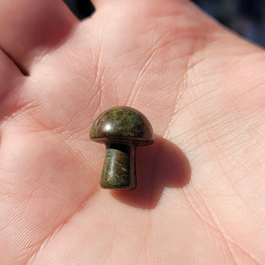 Dragon Blood Jasper Mini Mushroom