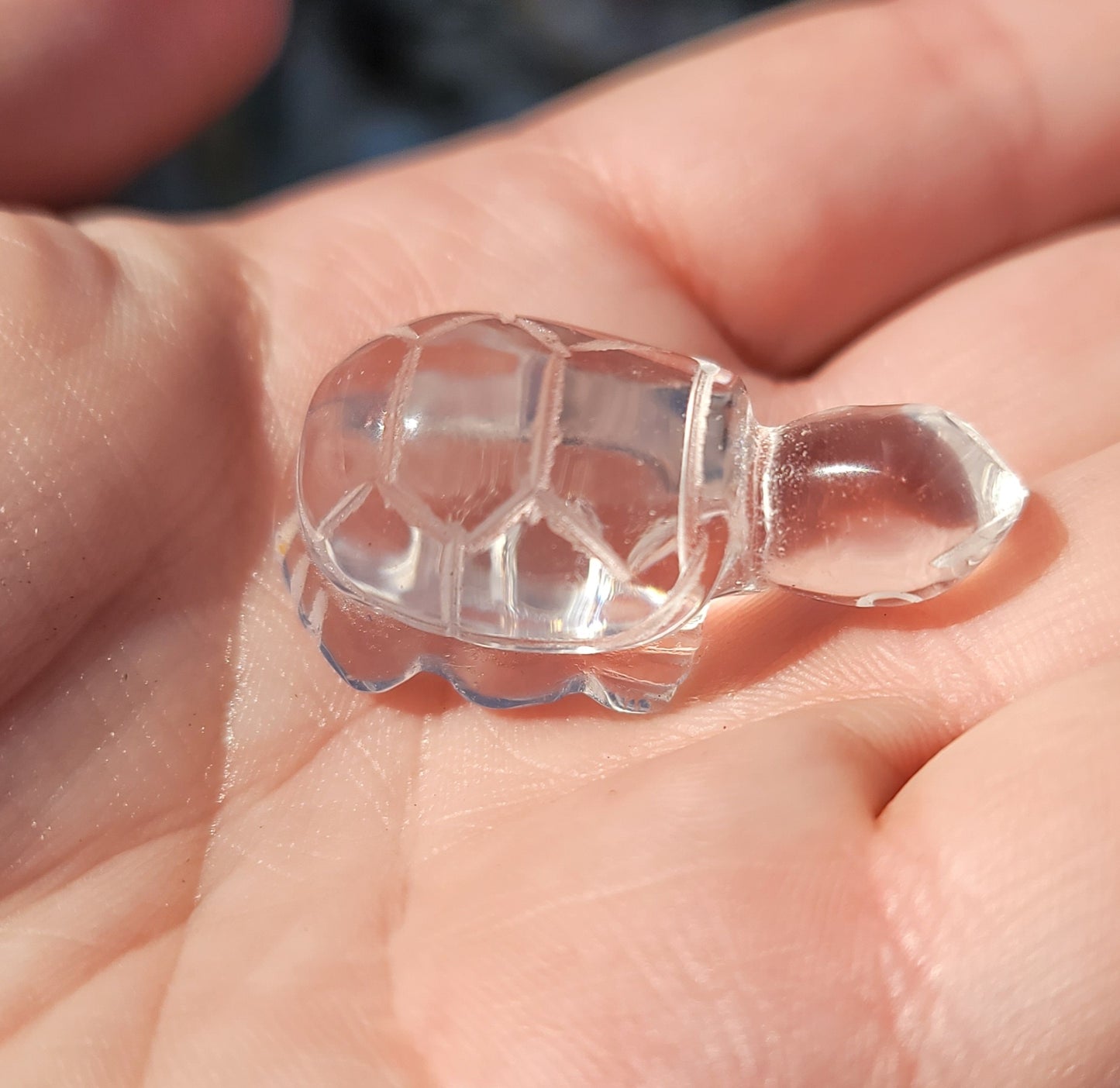 High Quality Clear Quartz Turtle