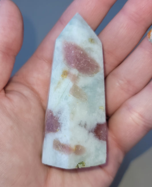 Pink Tourmaline Tower