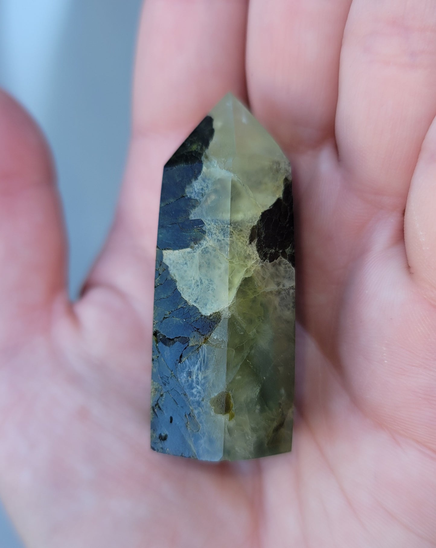 Prehnite Small Tower