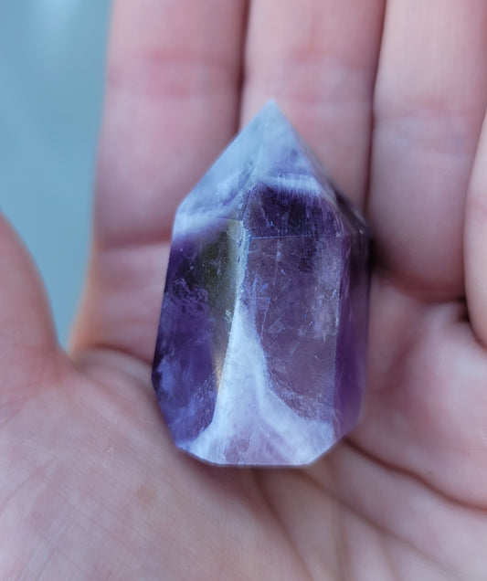 Chevron Amethyst Small Point