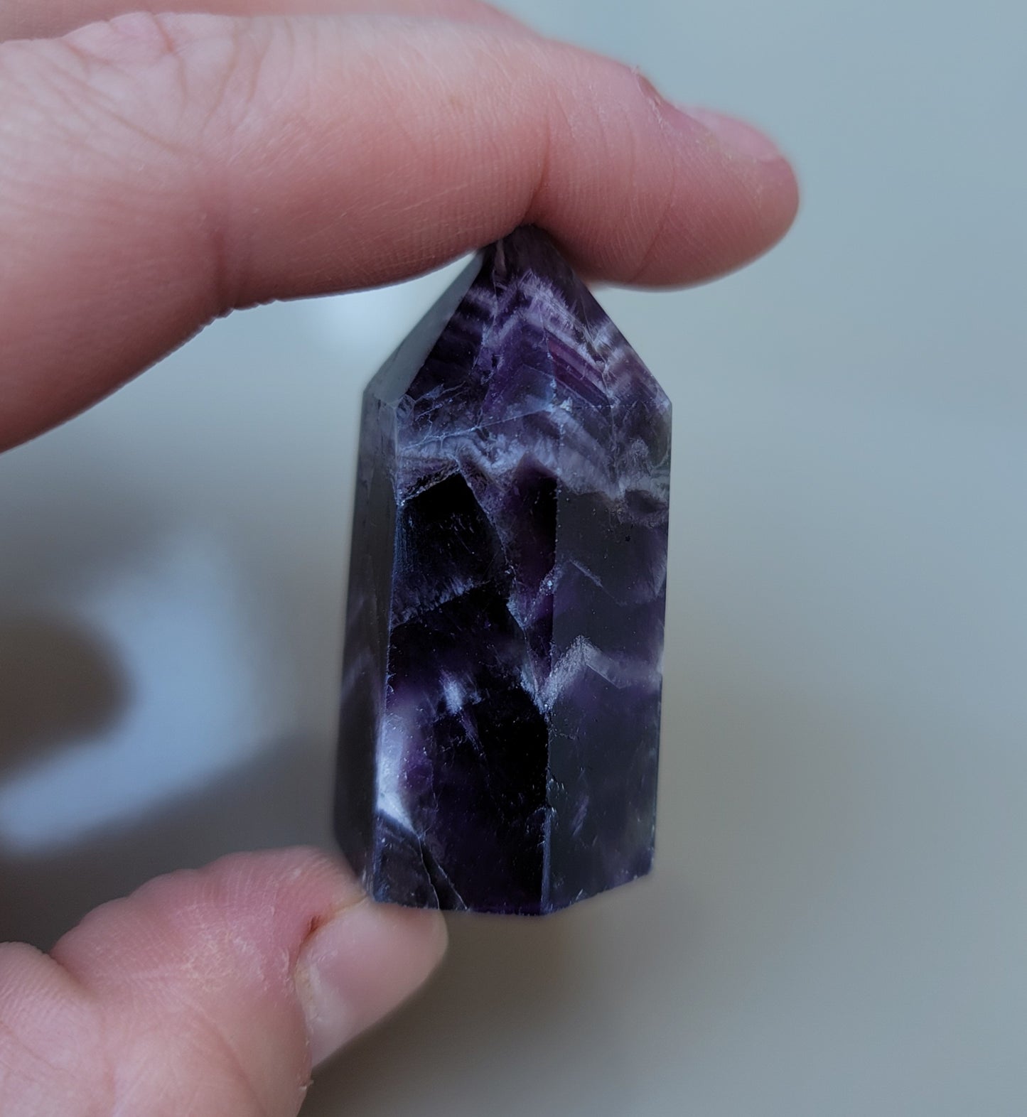 Chevron Amethyst Tower
